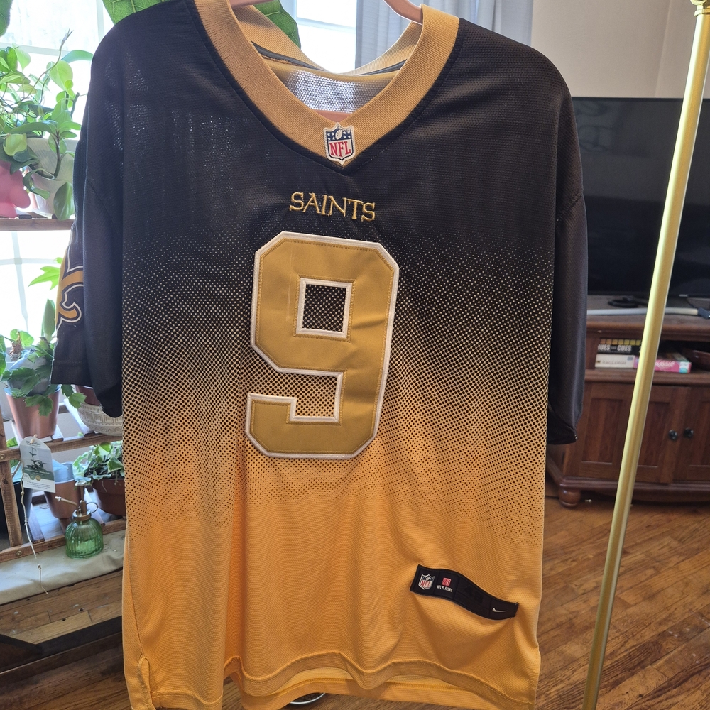 NFL Saints Jersey with Number 9